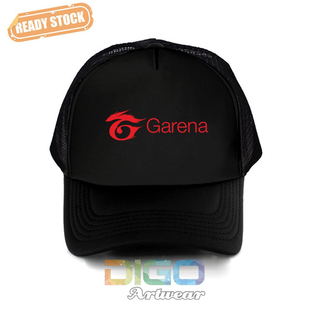 (NEW)   topi garena game trucker - hat garena -MD Cloth