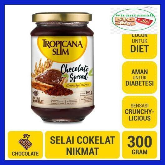 

23Qwe2- Tropicana Slim Chocolate Spread 300G 9Yk9Kji-