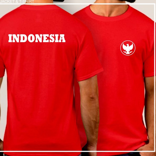 KAOS INDONESIA LOGO GARUDA MERDEKA BAJU TSHIRT HUT RI DIRGAHAYU