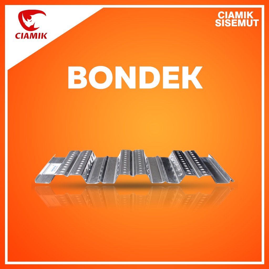 Bondek Cor 0.75SE 075H Floordeck Lantai Beton