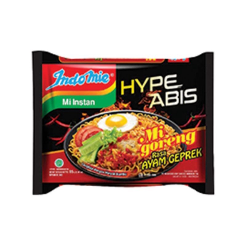 

Indomie hype abis ayam geprek
