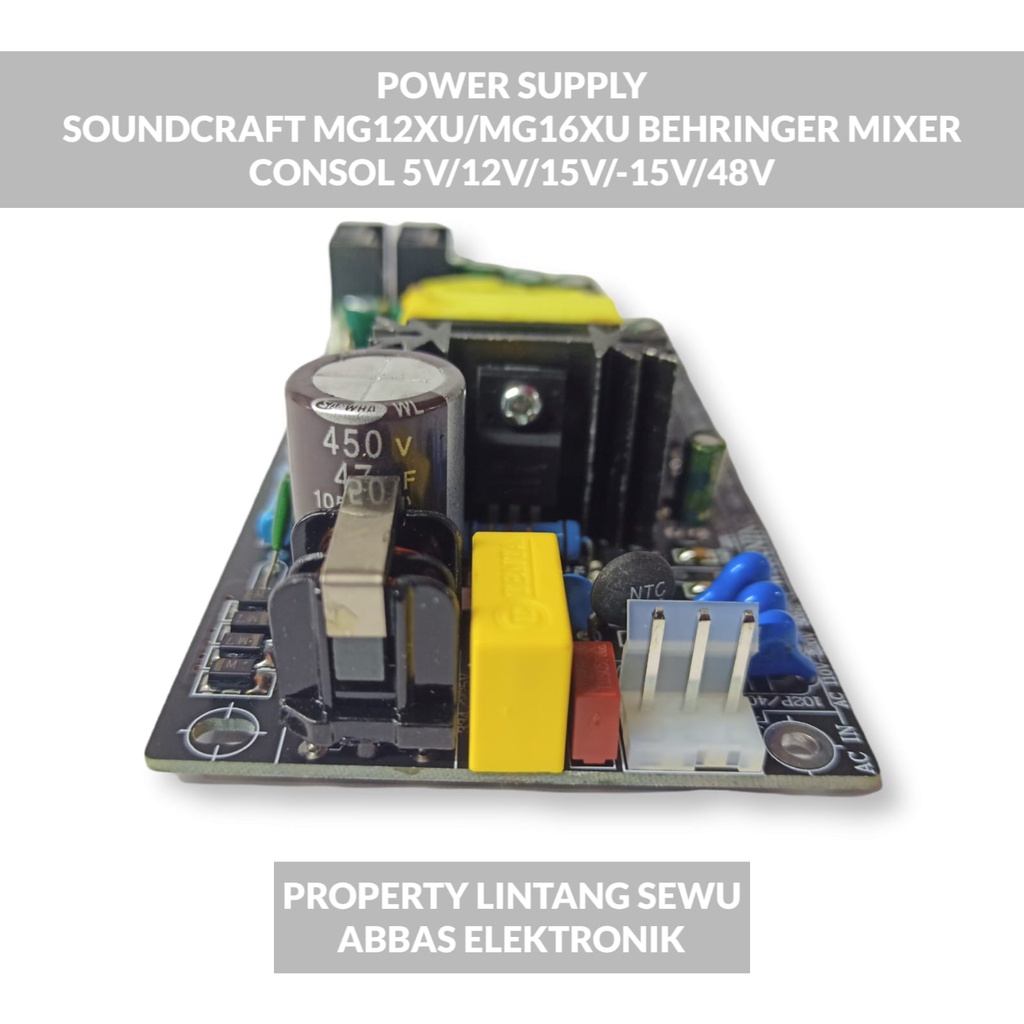 POWER SUPPLY MIXER PM-16 4-16 CHANEL DY-80  16-36 CHANEL POWER SUPPLY AUDIO MIXER ASHLEY 5V/12V/15V/-15V/48V