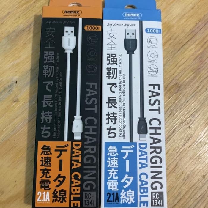 Remax Suji Kabel Data Charger Fast Charging Lightning iPhone - RC-134i remax original