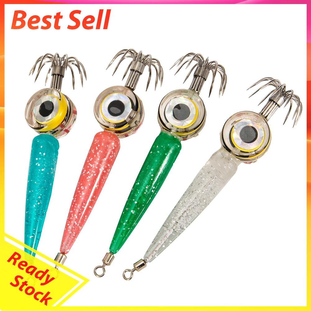 Umpan Pancing Cumi-Cumi Dengan Lampu LED