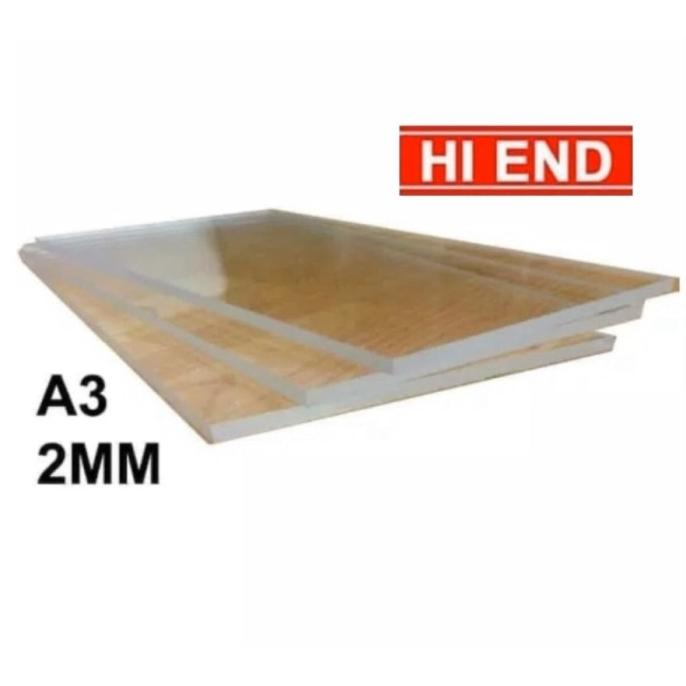 

AKRILIK Transparan 2mm A3 / bening / ACRYLIC