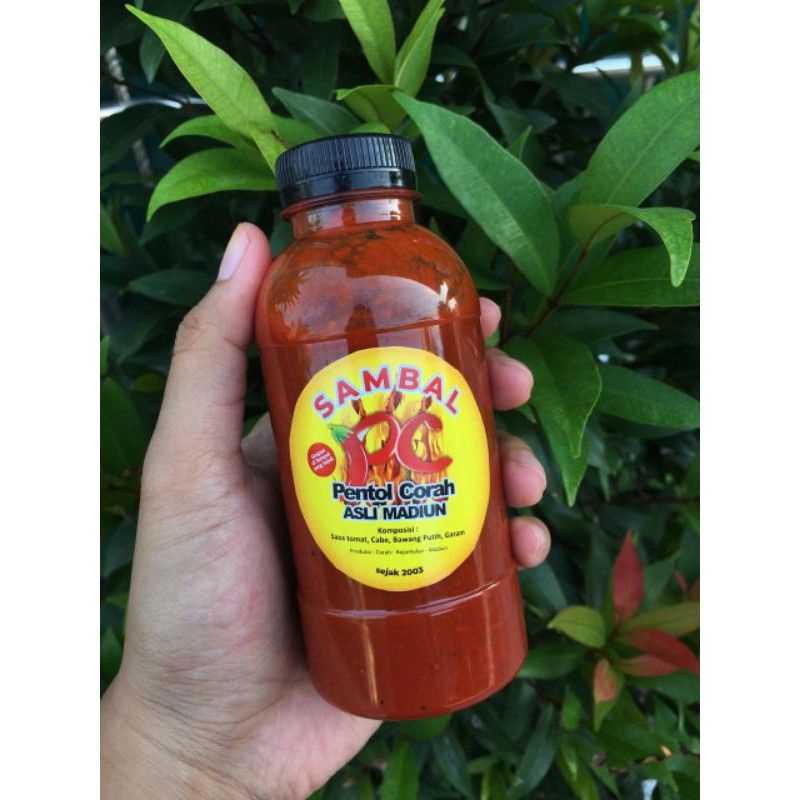 

(Promo) SAMBAL PENTOL CORAH MADIUN ASLI 100gr