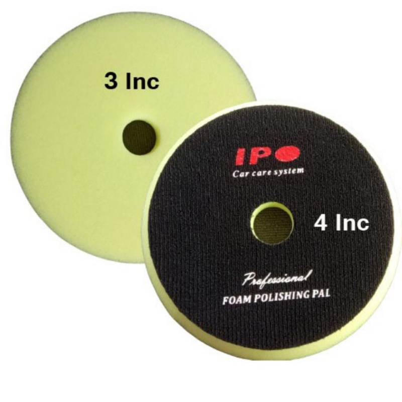 IPO spon busa poles tipis 3inc 5 inc 6 inc kuning velcro medium cut kuning aplikator kompon alat pol