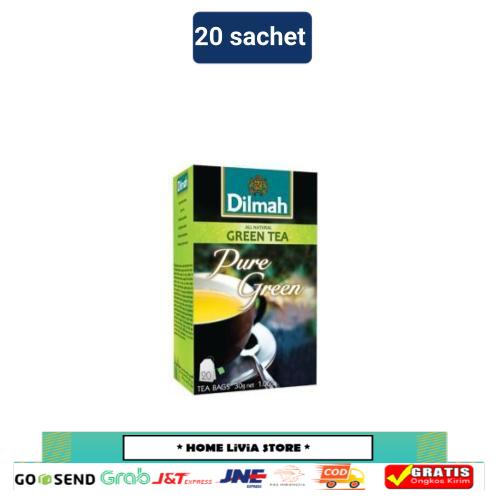 

Dilmah Pure Green Tea 20 Tea Bags