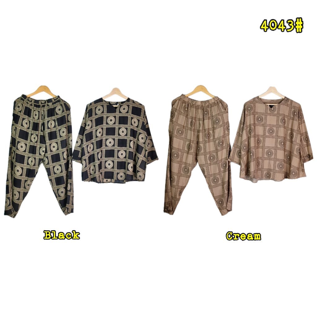 JOSJOLI_STORE/Setcel Rayon/Stelan Rayon Coconut Pajamas Pohon Kelapa Terbaru Super Jumbo 5XL/Busui