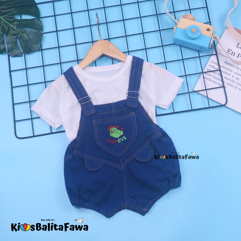 Celana Kodok Levis uk Bayi 3-12 Bulan / Setelan Kaos Baby Celana Baju Kodok Jeans Levis Overall