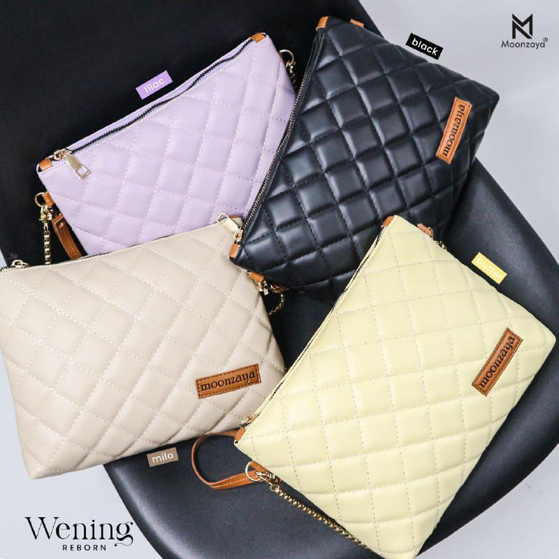 cluth wening reborn by moonzaya / tas slempang dompet moonzaya