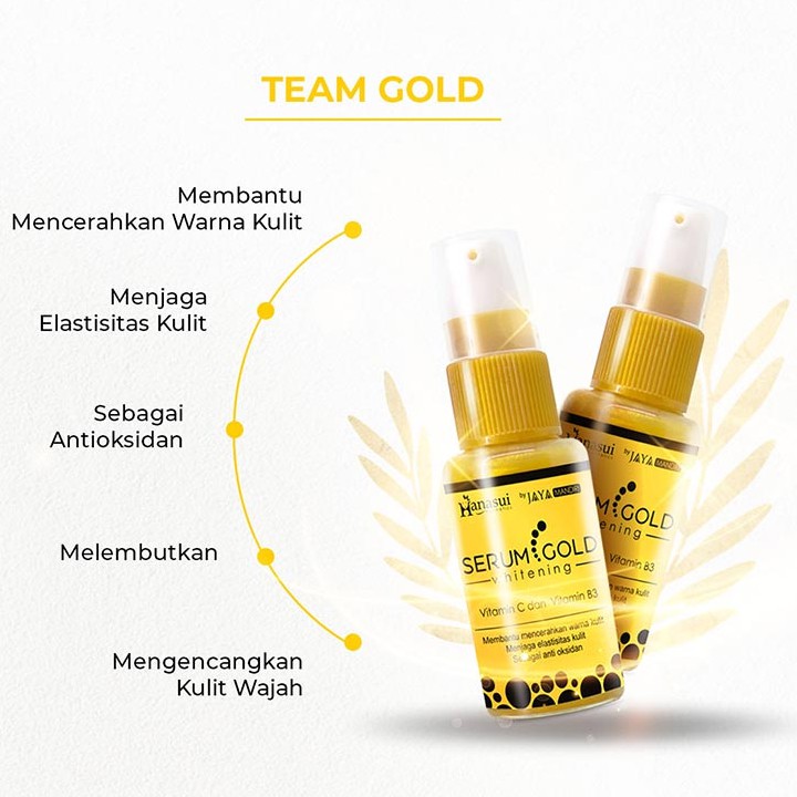 HANASUI Serum Whitening Gold Vitamin C + Vit B3