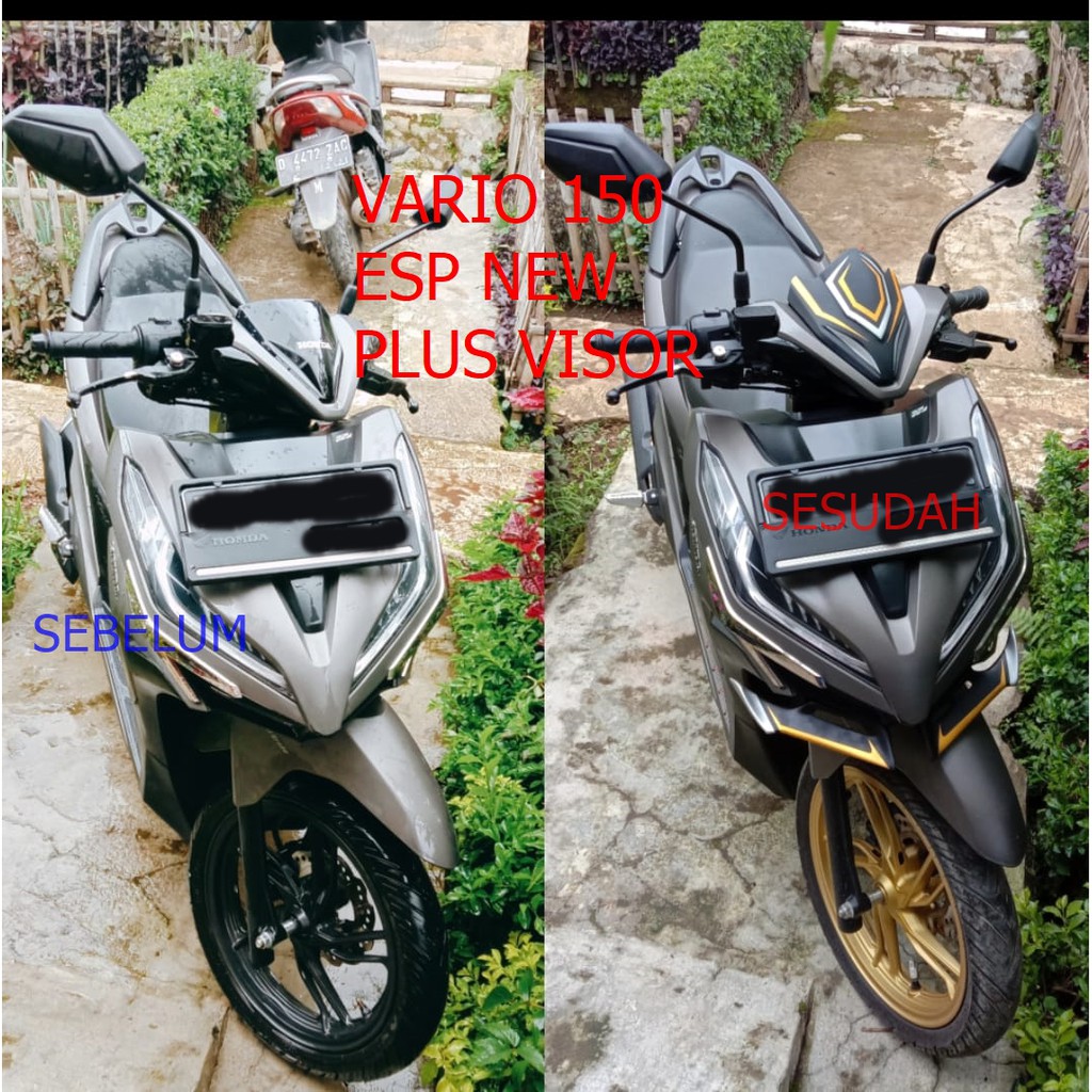 WINGLET VARIO 150 ESP NEW PLUS VISOR WINGLET PLUS VISOR VARIO 150 VARIO 125 ESP NEW 2018 2019 2020