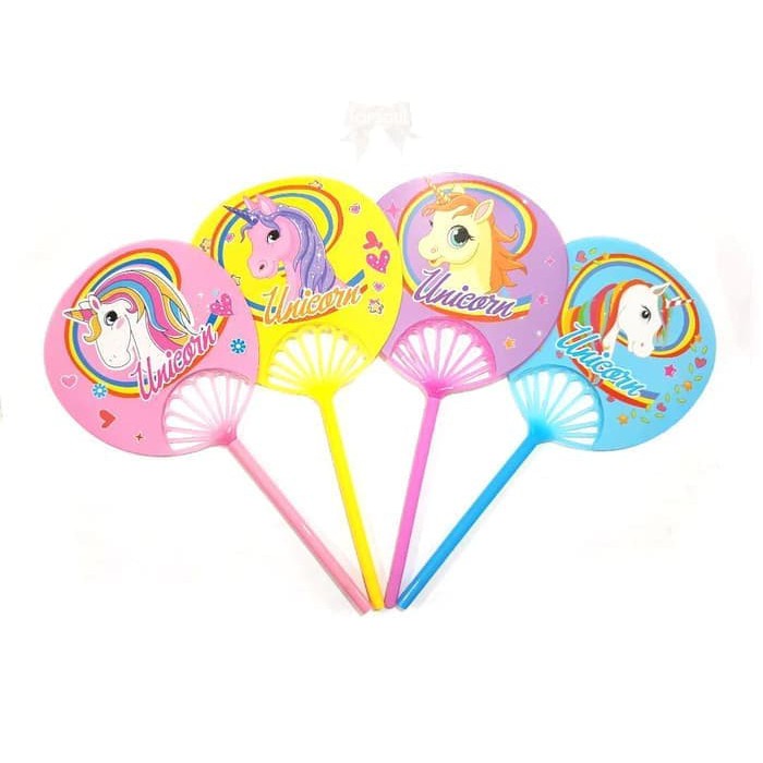 

Pulpen Kipas Unicorn / Gel Pen 2in1 souvenir unik pena kuda pony lucu