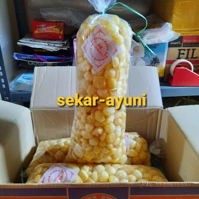 

[[BISA COD]] Kerupuk kulit/rambak/krecek asli sapi 500gr untuk sayur