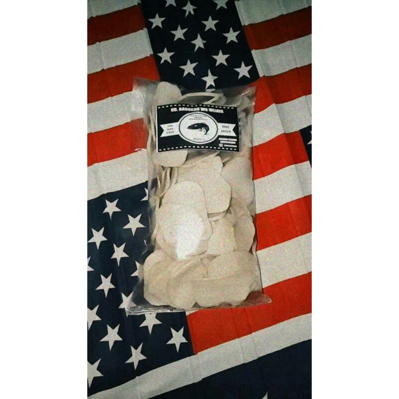 

Kerupuk Ikan Barakuda 500gr