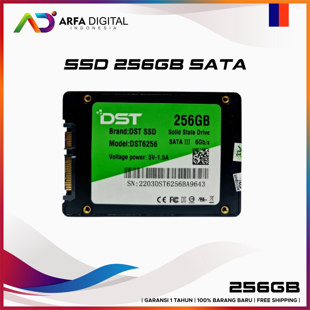 SSD DST 256GB 2.5&quot;mm [Box] SATA III 6GB/s SSD SATA SSD PC SSD Laptop