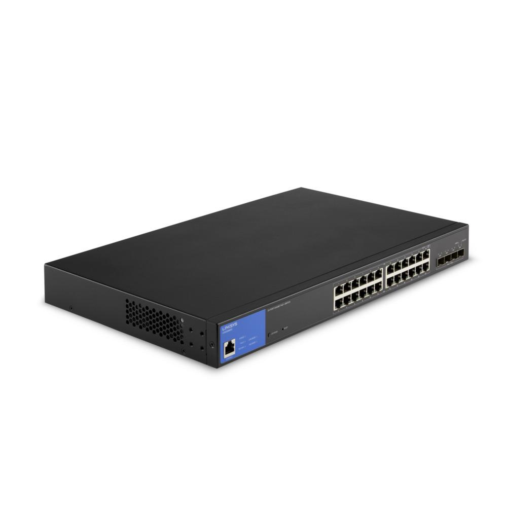 LINKSYS 24Port Managed Gigabit PoE+ Switch LGS328MPC-EU