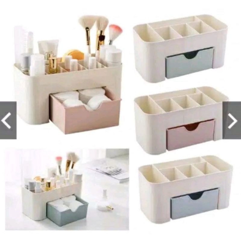 KOTAK RAK MAKEUP PENYIMPANAN MAKEUP MURAH LUCU STORAGE MAKEUP. FREE BUBBLE WREP