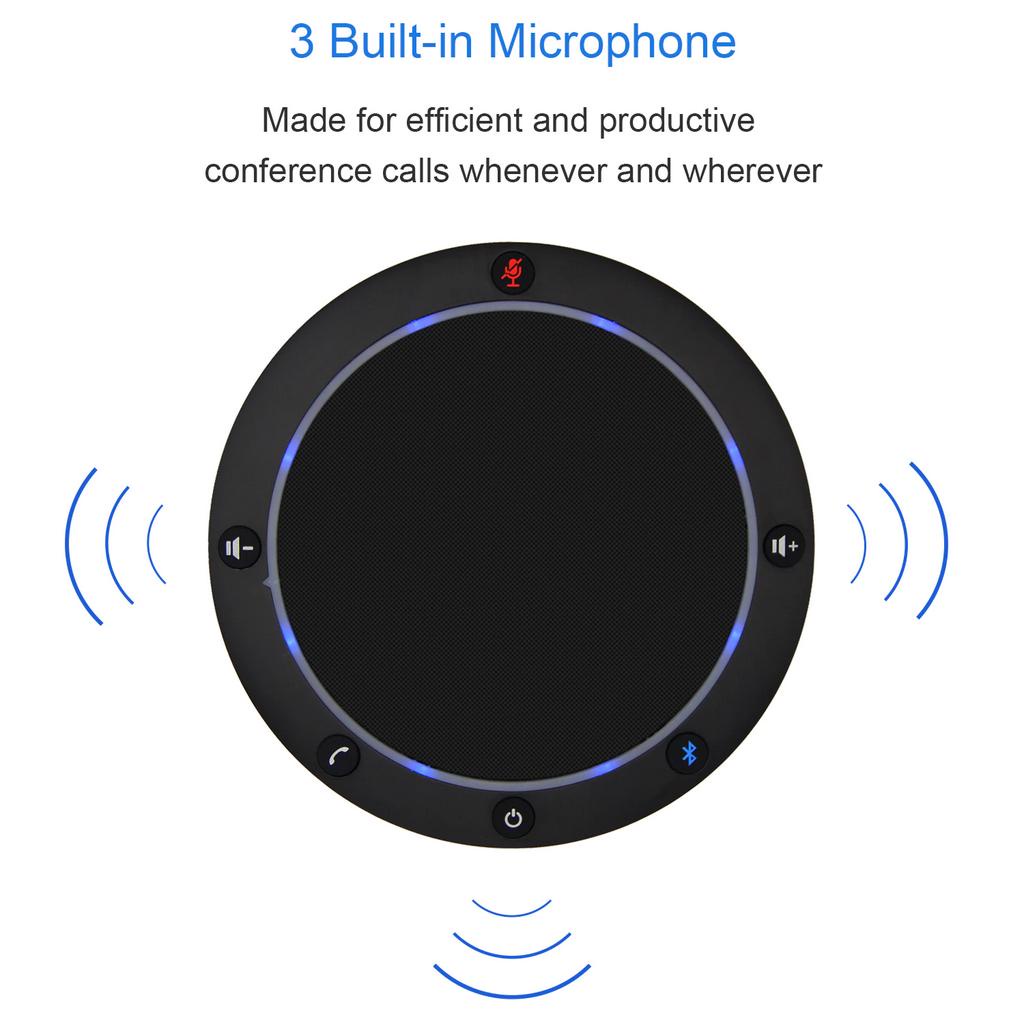 Tenveo NA100B Mini Audio and Video Unified Communicaton Speakerphone