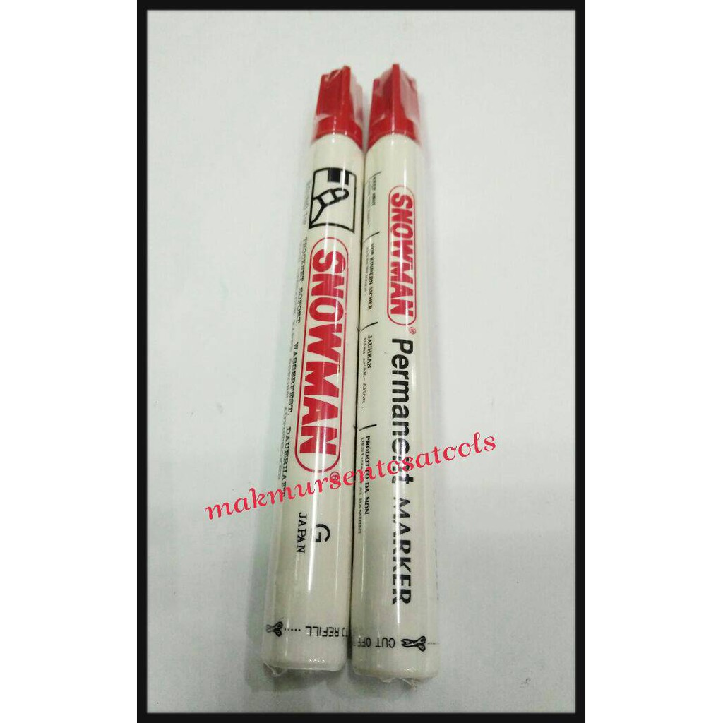 

SPIDOL MERAH RED MARKER PERMANENT ORI