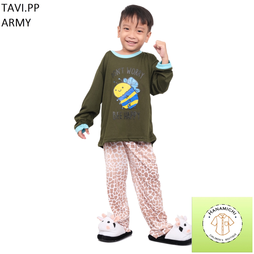 Hanamichi TAVI.PP Piyama Anak Lengan Panjang