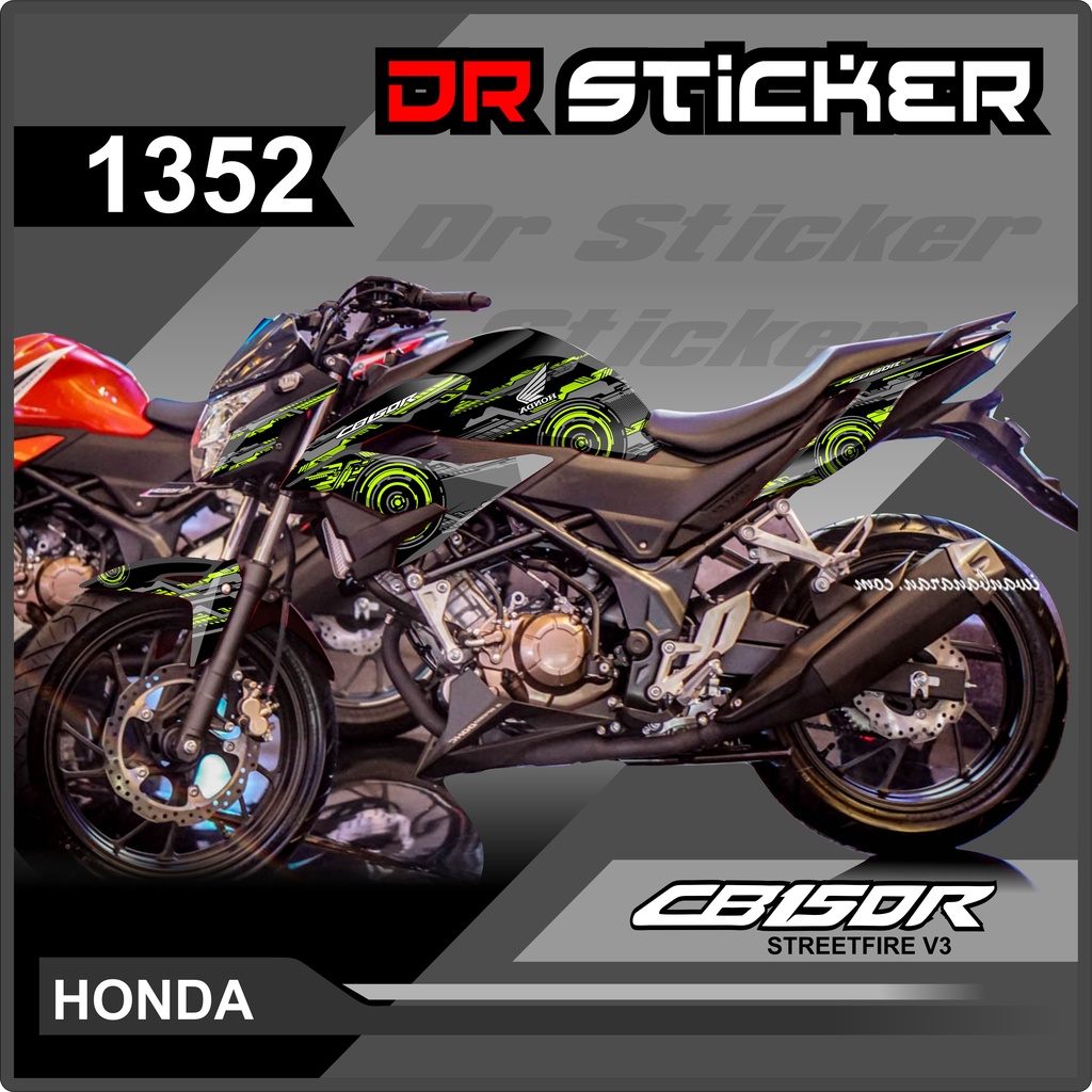 Dekal Sticker CB150R StreetFire V3 Ful Body - Decal Skotlet Cb150R V3