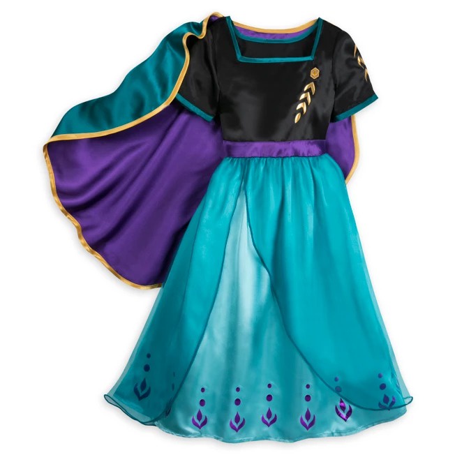 Gaun Tidur Anak Perempuan Disney Anna Sleep Gown Frozen 2