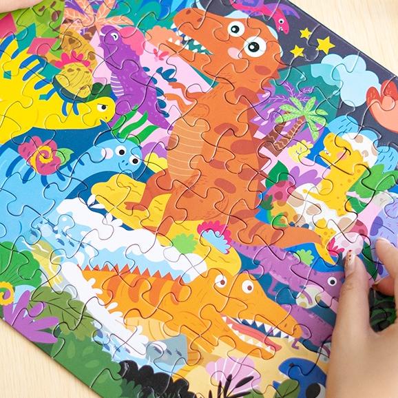 ✫ KKV -Puzzle 100 pcs Exploring the Universe Mainan Anak ✬