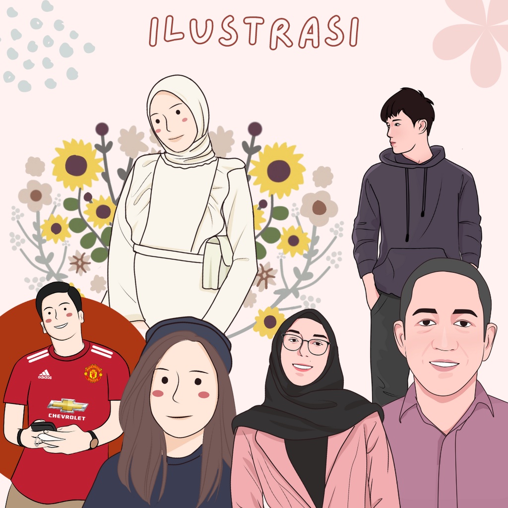 (Tambahan) Jasa Ilustrasi, Line art Shop.artcrylic