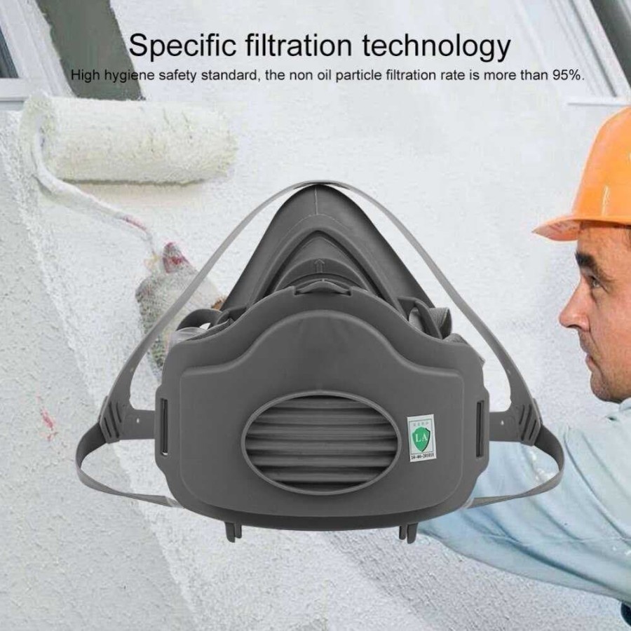 Masker PM 2.5 Half Facepiece Respirator Mask Medium Gas painting