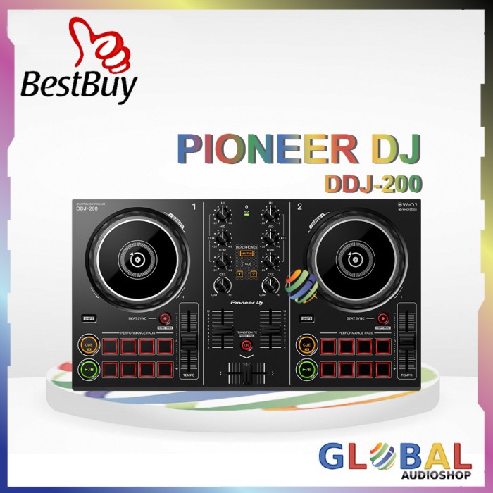 {suhadistore} PIONEER DDJ200 DJ controller DDJ-200 Berkualitas