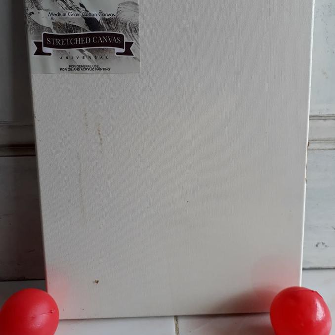 

New! Canvas Hidayat - 30 X 40 Cm Medium Grain Katun Kanvas Lukis Stretch Terpercaya