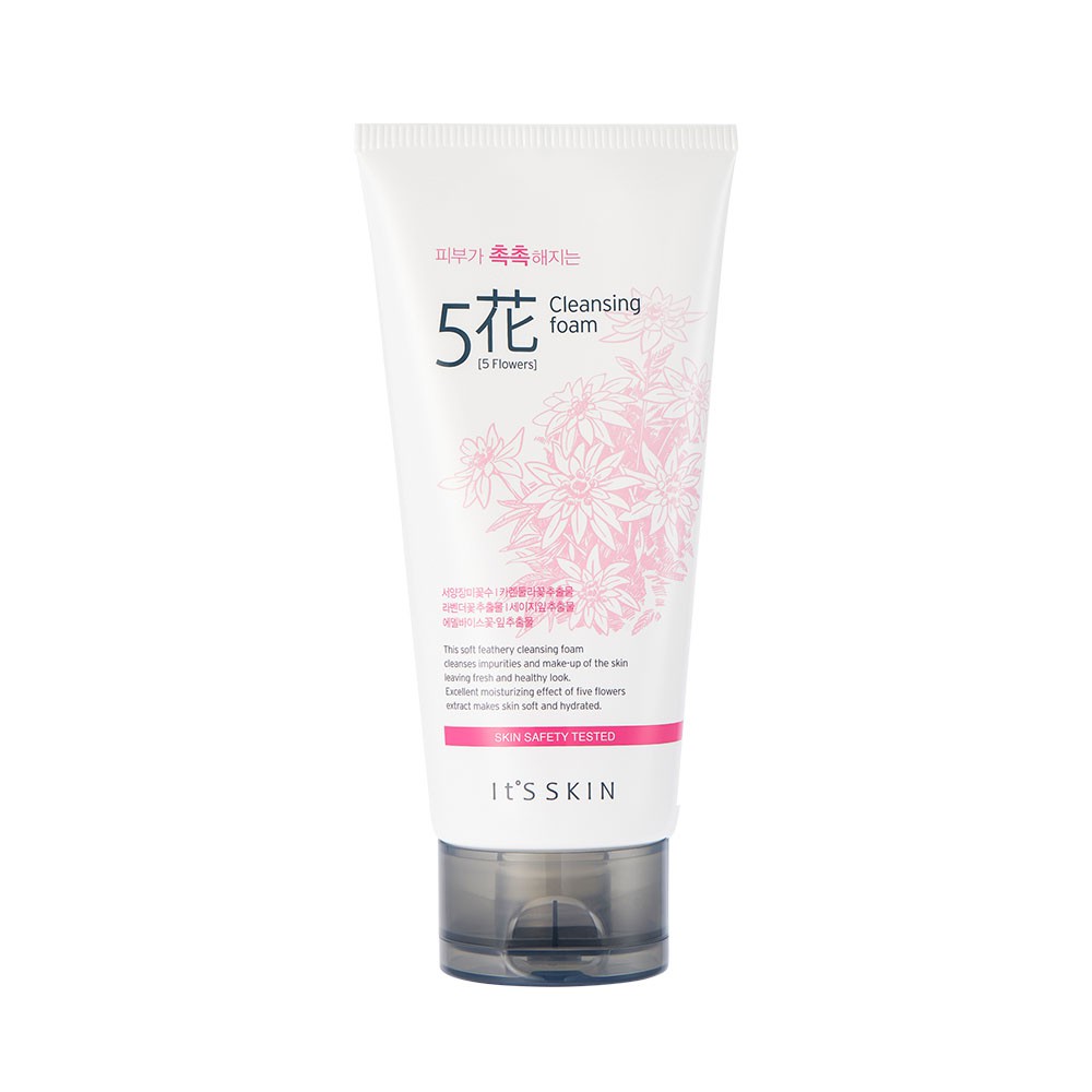 ITS SKIN 5 Flowers Cleansing Foam -180ml