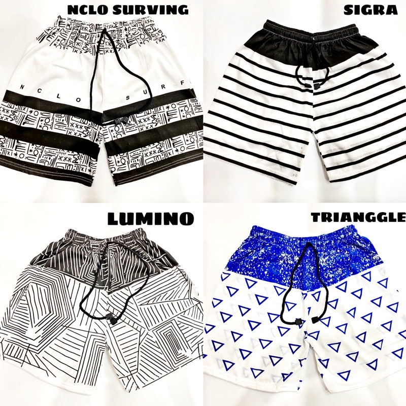 BOXER UNISEX/CELANA PENDEK SURFING/CELANA DISTRO PENDEK/CELANA FULL PRINT KARAKTER