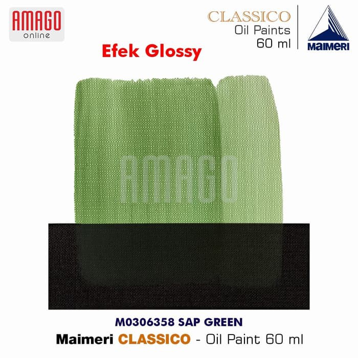 MAIMERI CLASSICO - OIL PAINT - SAP GREEN - 60ML - M0306358