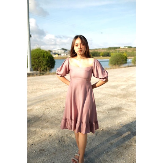 Xavera || Ameera Dress Soft Pink