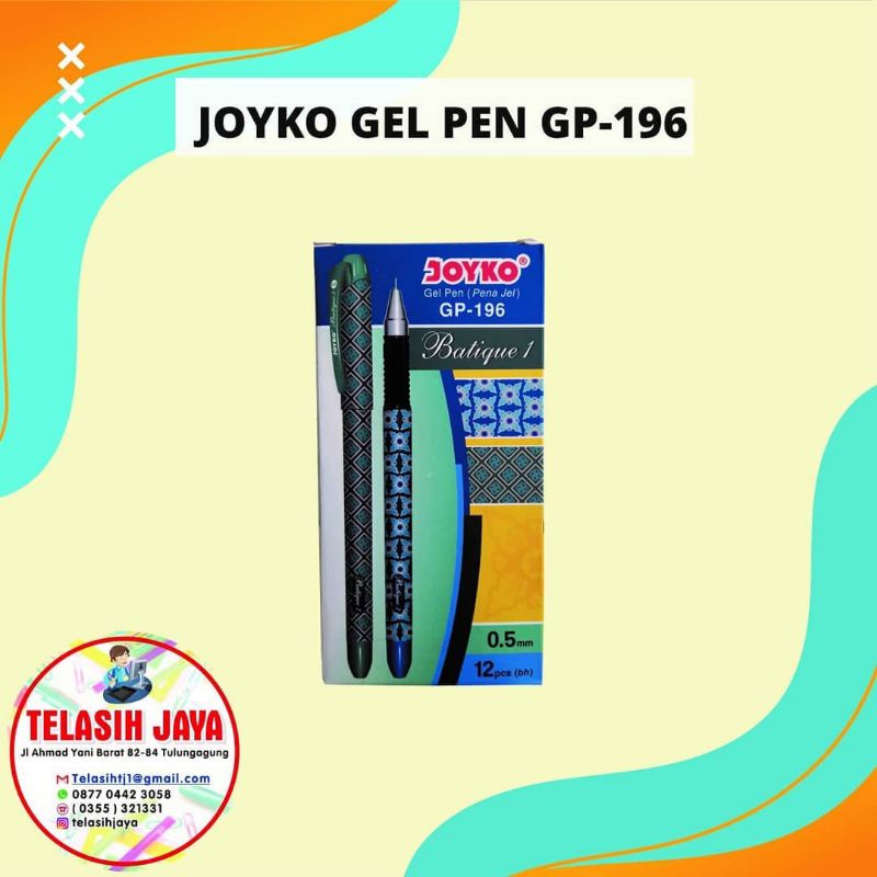 

Joyko Gel Pen Gp - 196