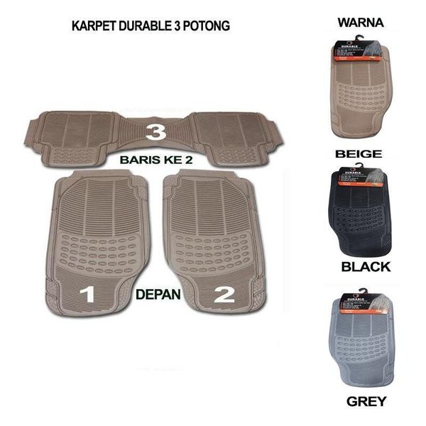TERLARIS -   karpet karet mobil universal karpet mobil karet universal
