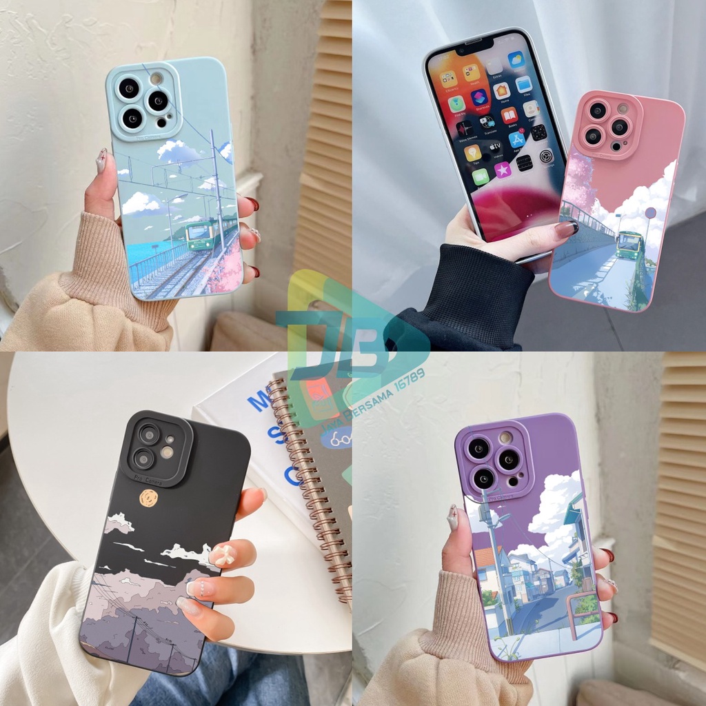SOFTCASE PROCAMERA CUSTOM KOREAN PASTEL OPPO VIVO SAMSUNG REALME XIAOMI IPHONE INFINIX FOR ALL TYPE JB5805