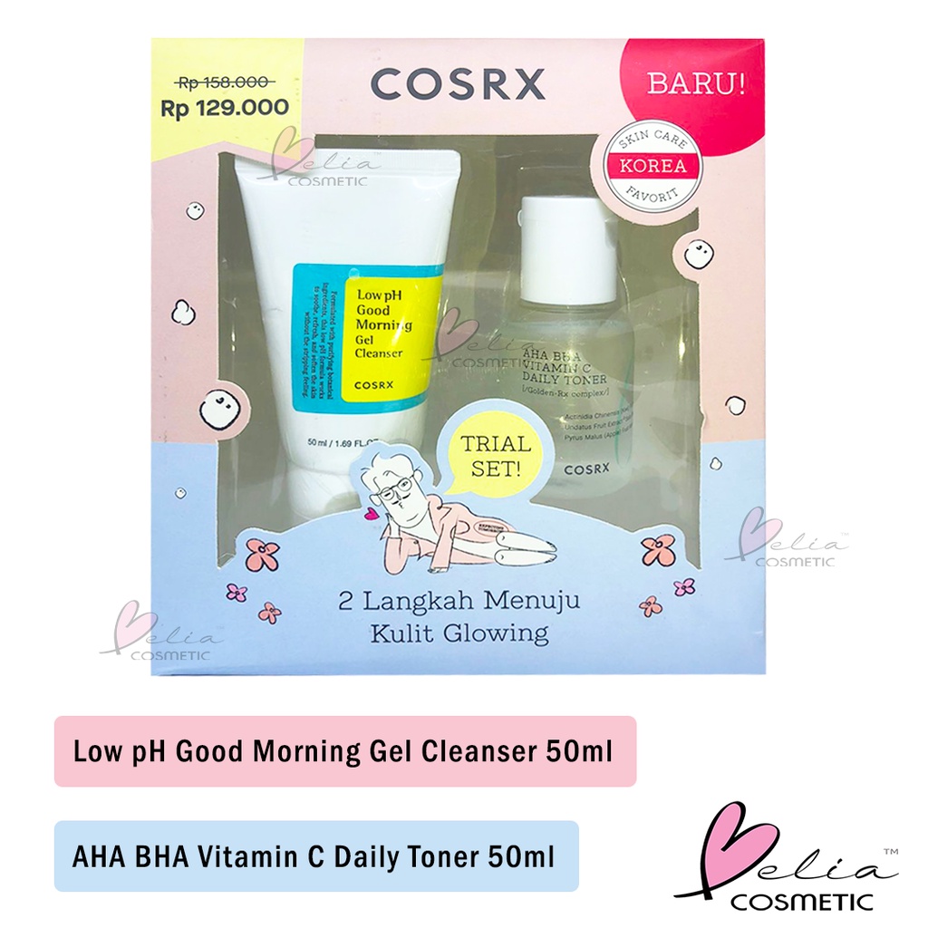 ❤ BELIA ❤ COSRX Series AHA/BHA C.Toner | Low PH Good Morning Gel Cleanser | Salicylic Acid | LowPH | S.Acid | Cleanser Toner (✔️BPOM)