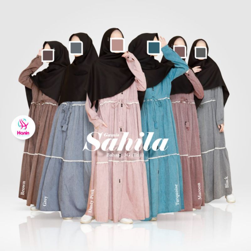 Gamis Sahila by Hanin