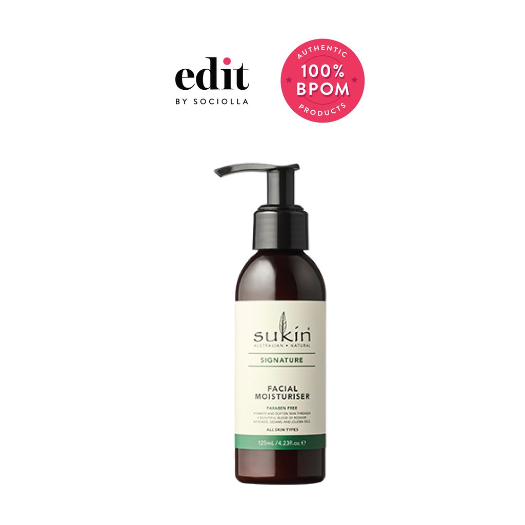 

Sukin Signature Facial Moisturizer - size: 125 ml - Edit by Sociolla