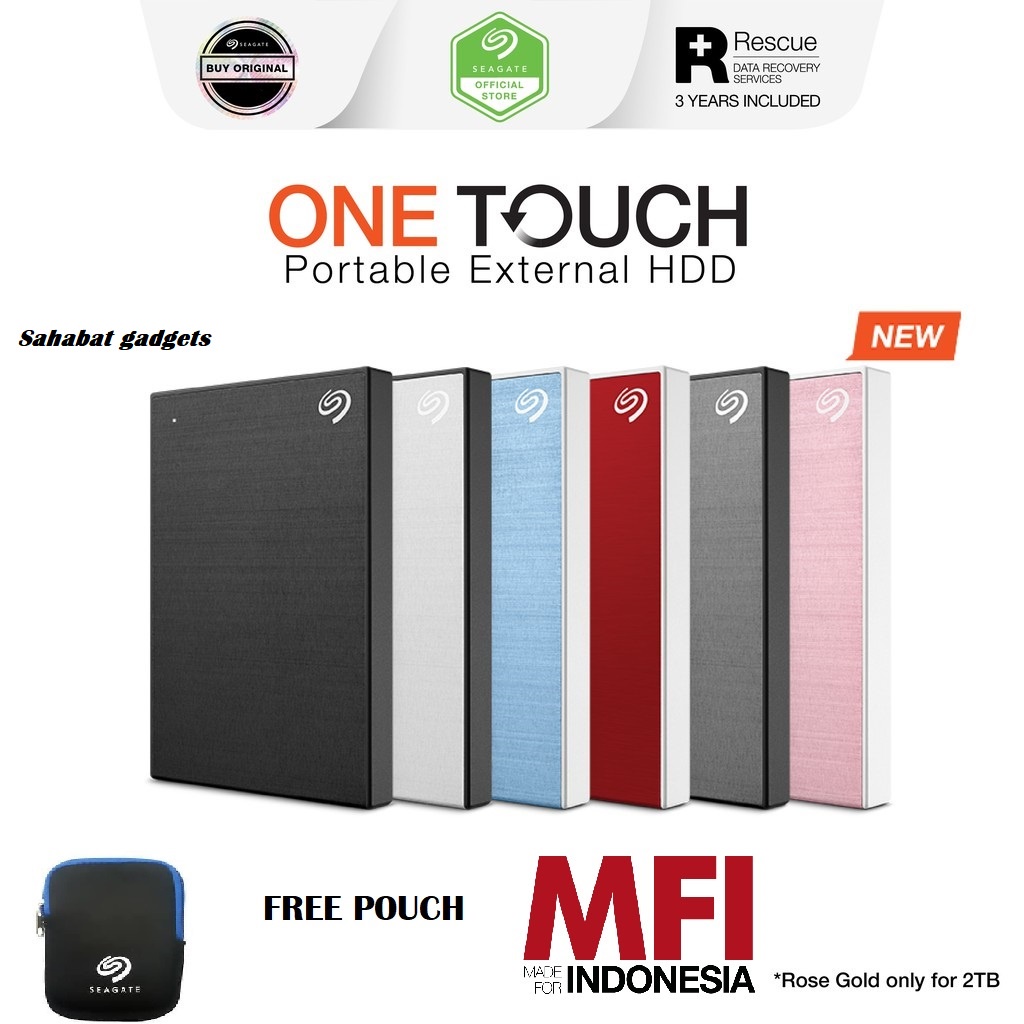 Harddisk External Seagate One Touch 2TB