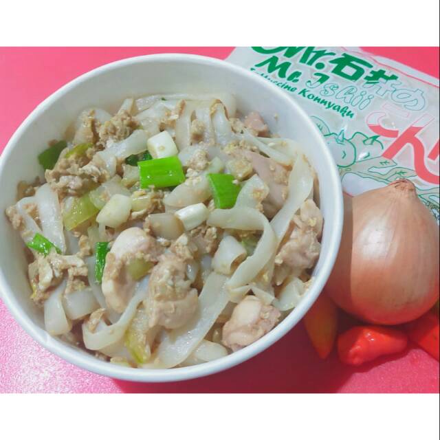 

Kwetiau goreng shirataki keto debm