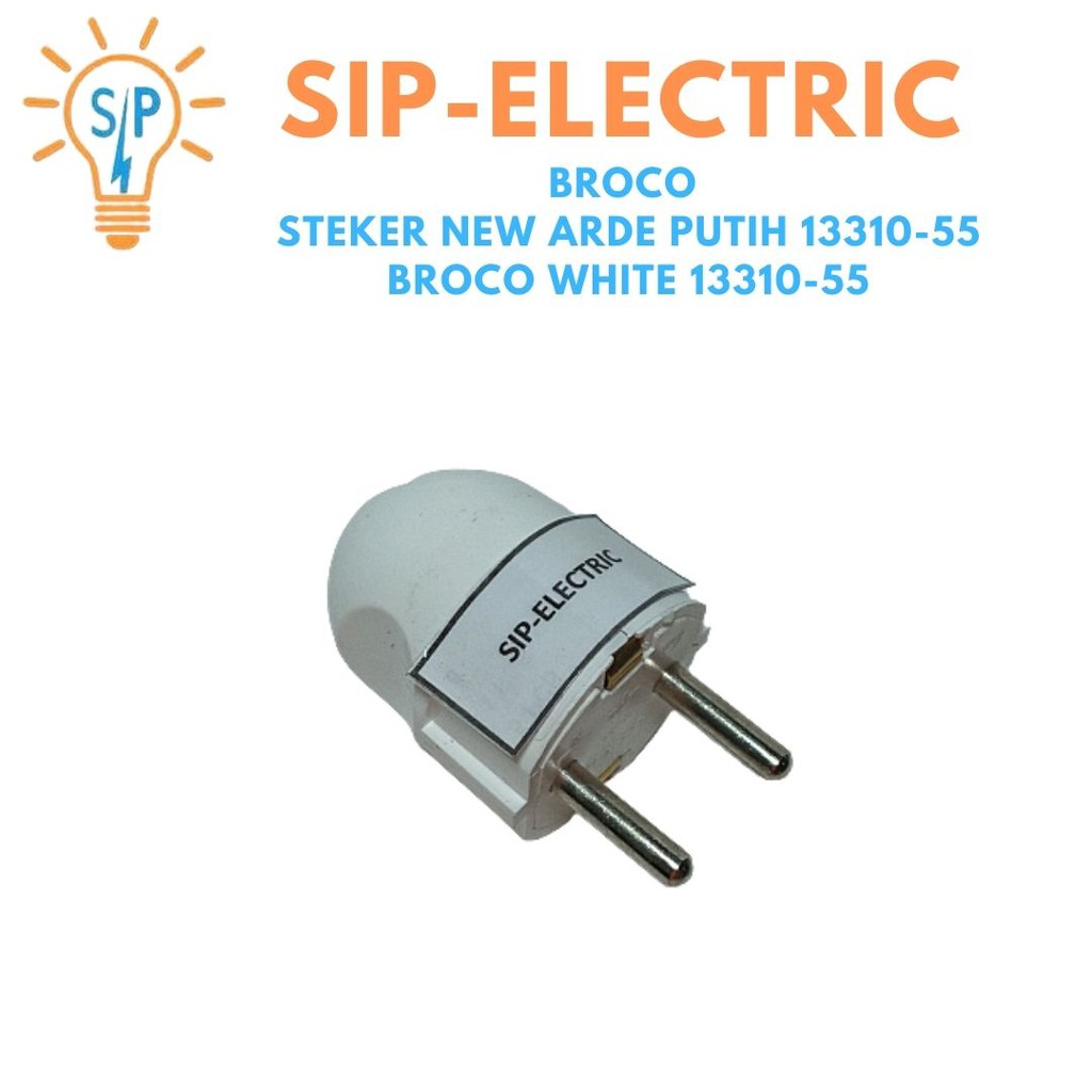 Broco Steker New Arde Putih 13310-55 / Broco White 13310-55
