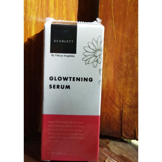 Scarlett Glowtening Serum 100% Ori