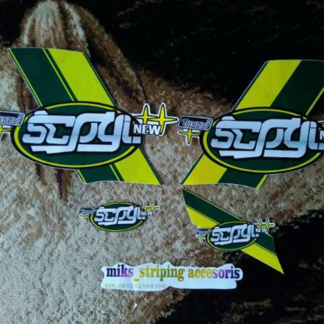 Striping scoopy karbu,fi,new retro thailand