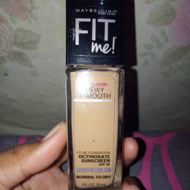 PRELOVED MAYBELLINE FIT ME FOUNDATION ORI 100%