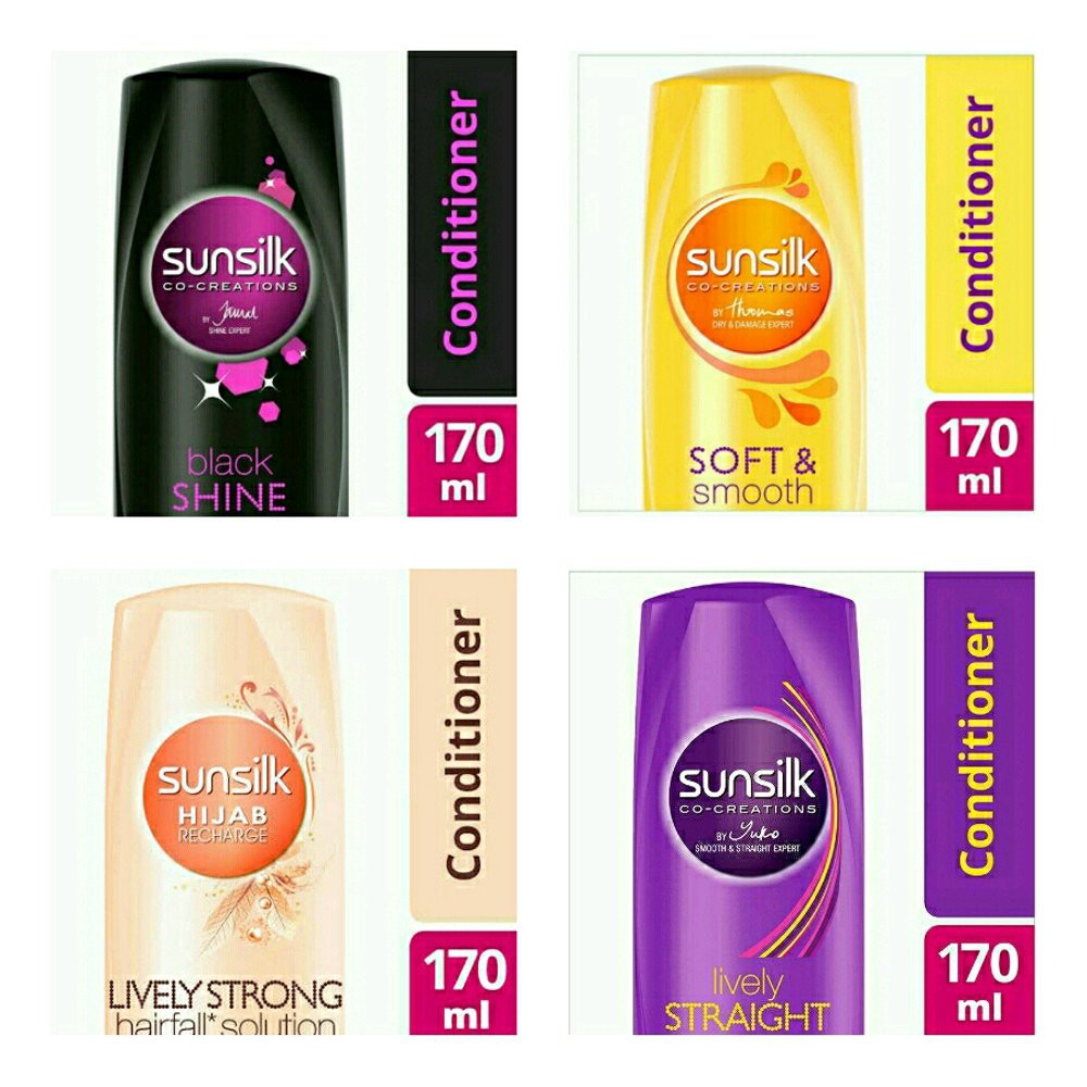 Conditioner Sunsilk ungu / hijab refresh 170ml
